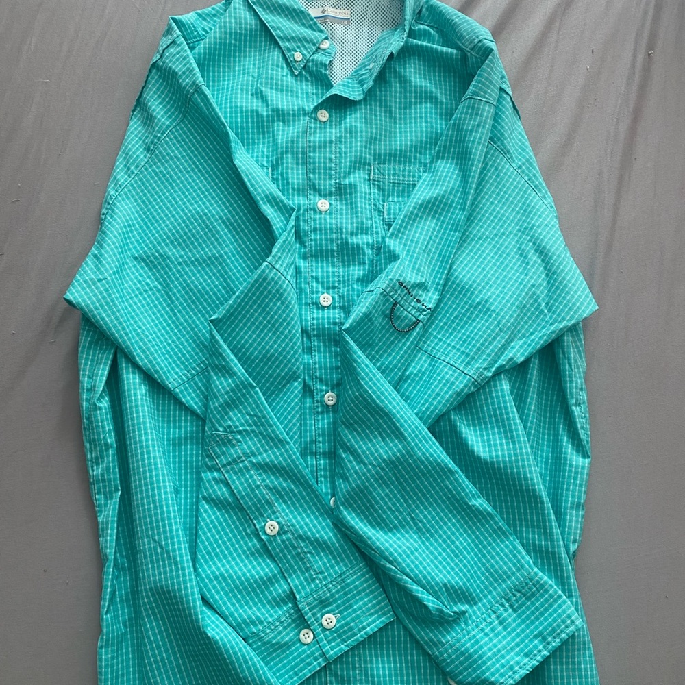 Men’s Columbia shirt NWOT long sleeve size L
